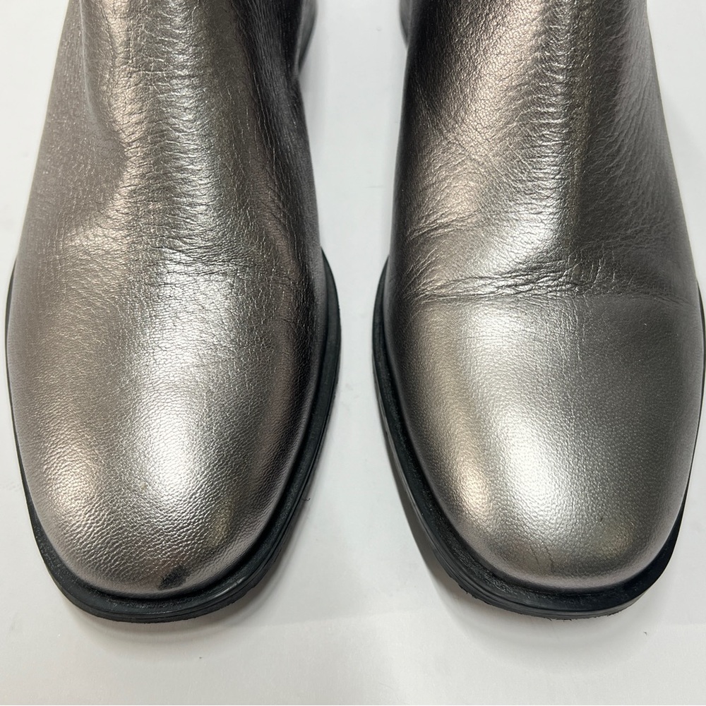 KENNETH COLE Reaction Women’s Size 9 Salt Chelsea Boot silver and Black - Picture 4 of 12
